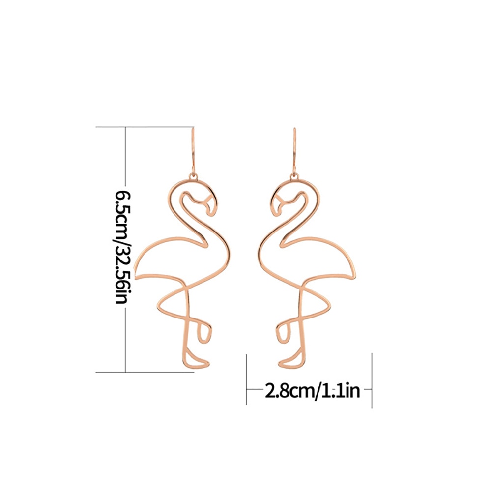 Flamingo Dangle Earrings - The Flamingo Shop