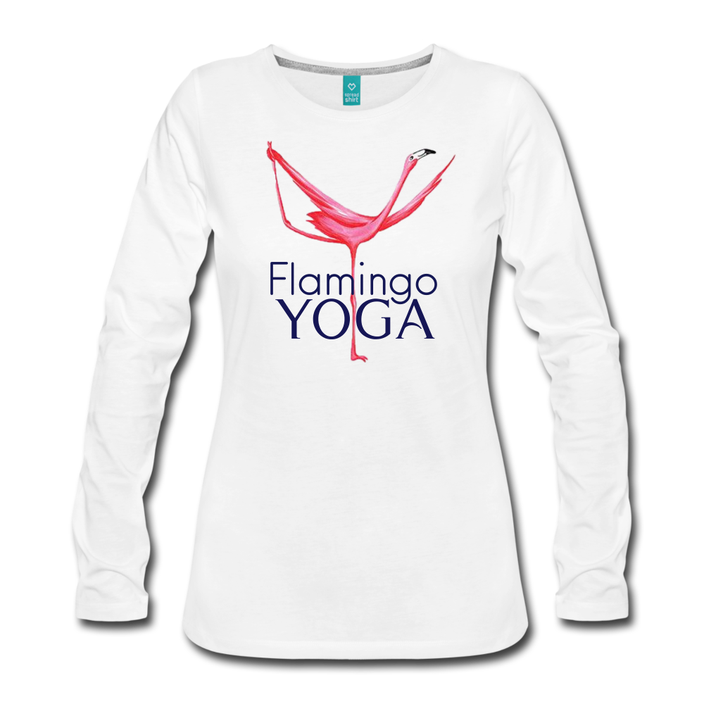 Flamingo Yoga Women's Premium Long Sleeve T-Shirt - The Flamingo Shop