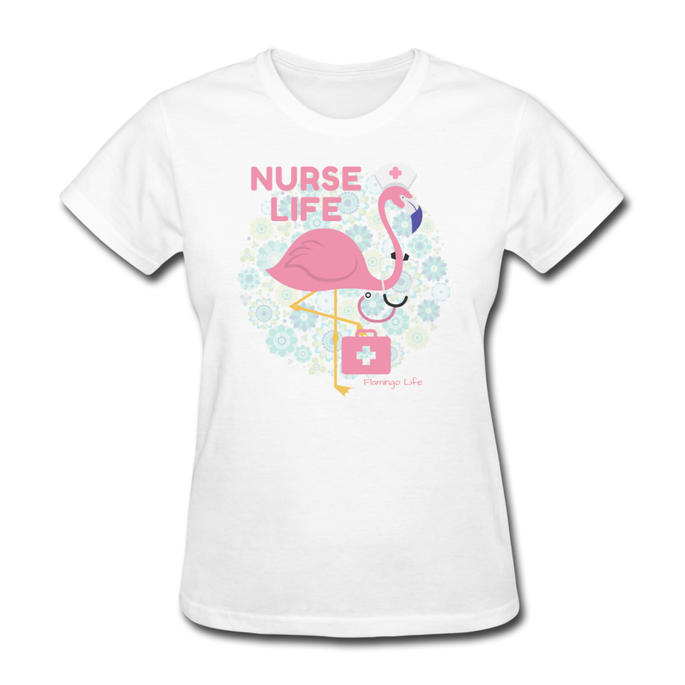 Nurse Life - Flamingo Life T-Shirt - The Flamingo Shop