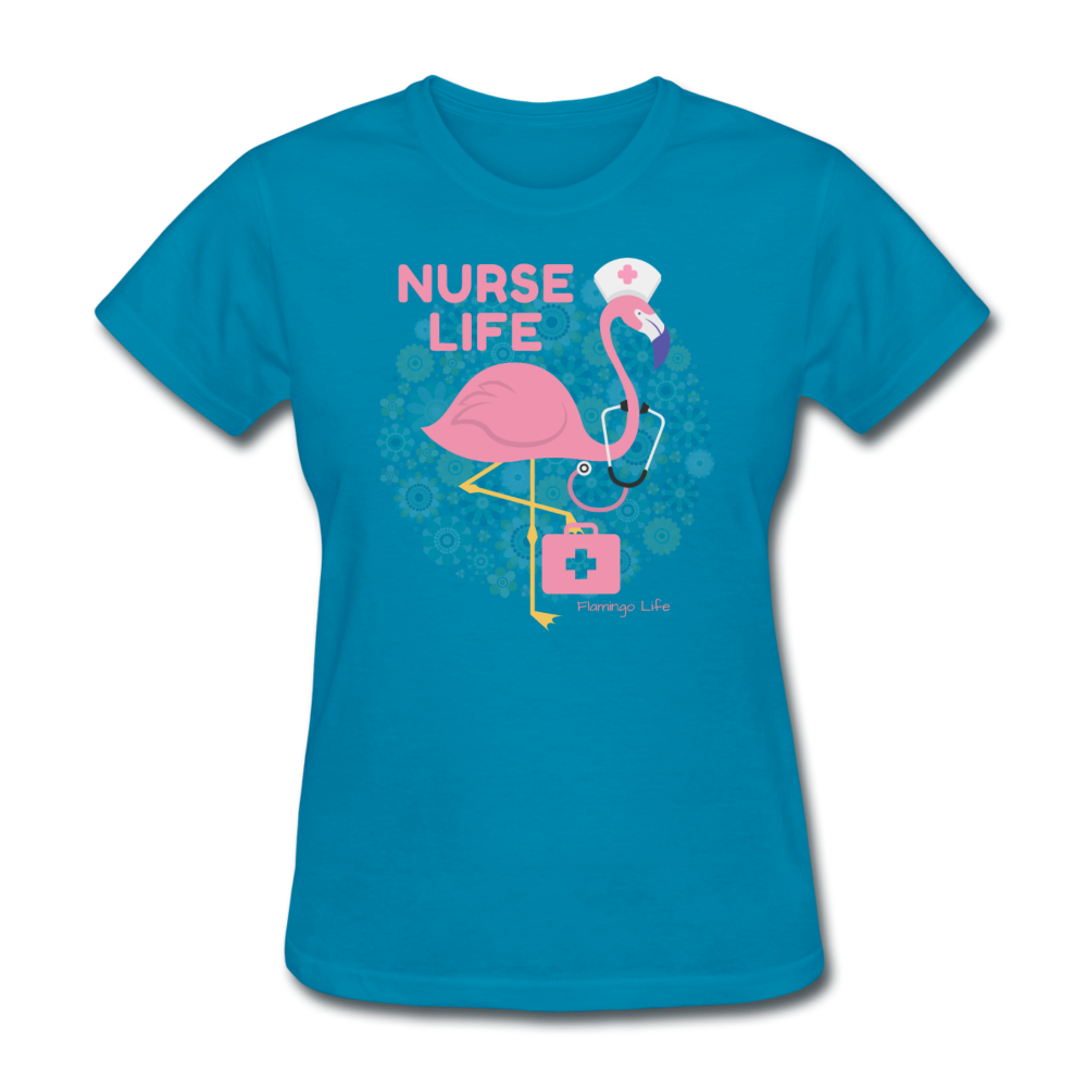 Nurse Life - Flamingo Life T-Shirt - The Flamingo Shop