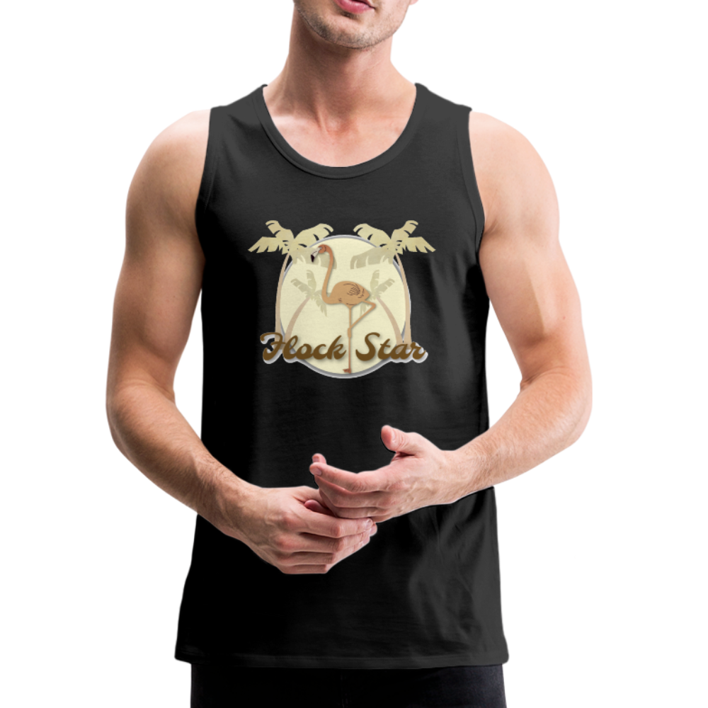 Men’s Flamingo Flock Star Tank - The Flamingo Shop