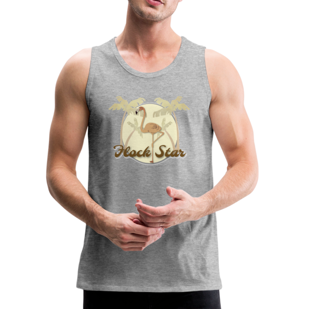 Men’s Flamingo Flock Star Tank - The Flamingo Shop