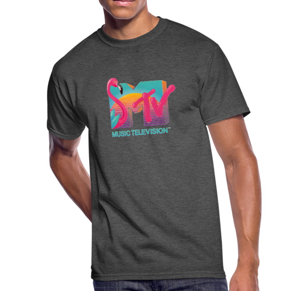 Flamingo MTV Logo Mens T-Shirt - The Flamingo Shop