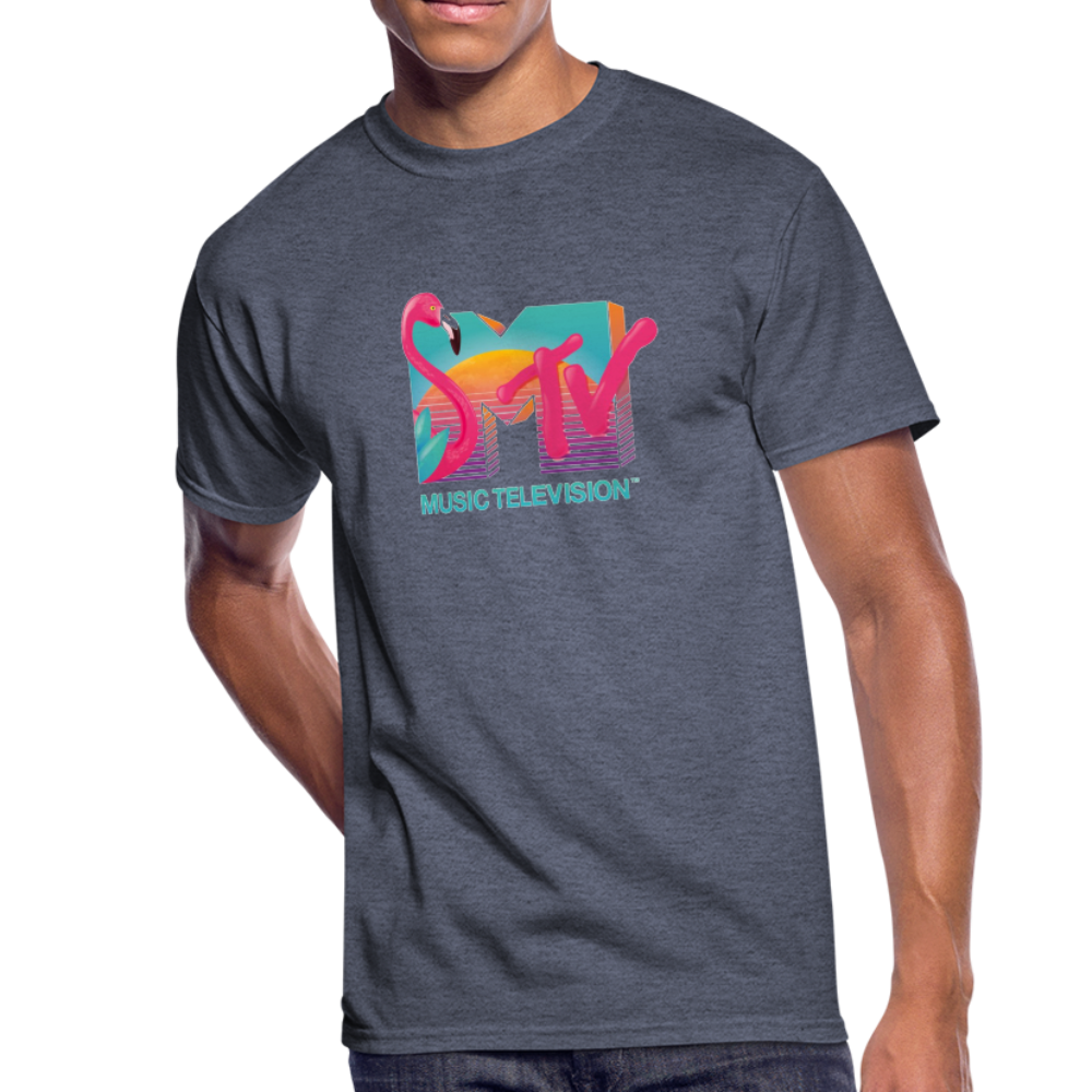 Flamingo MTV Logo Mens T-Shirt - The Flamingo Shop