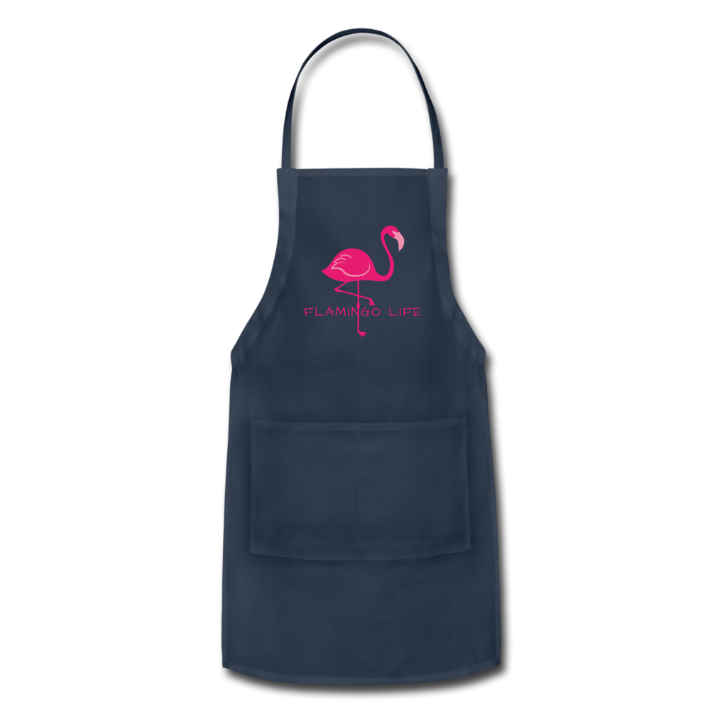 Flamingo Life® Adjustable Apron - navy