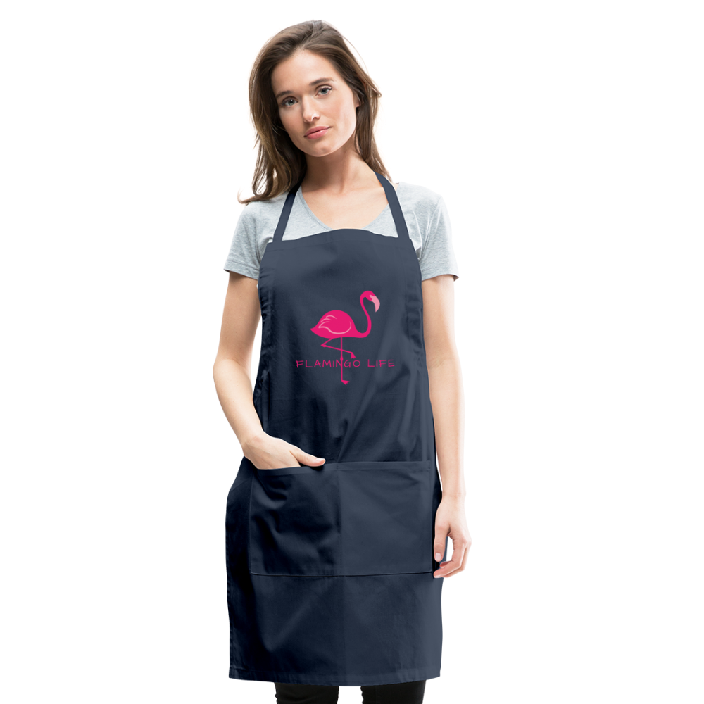 Flamingo Life® Adjustable Apron - navy